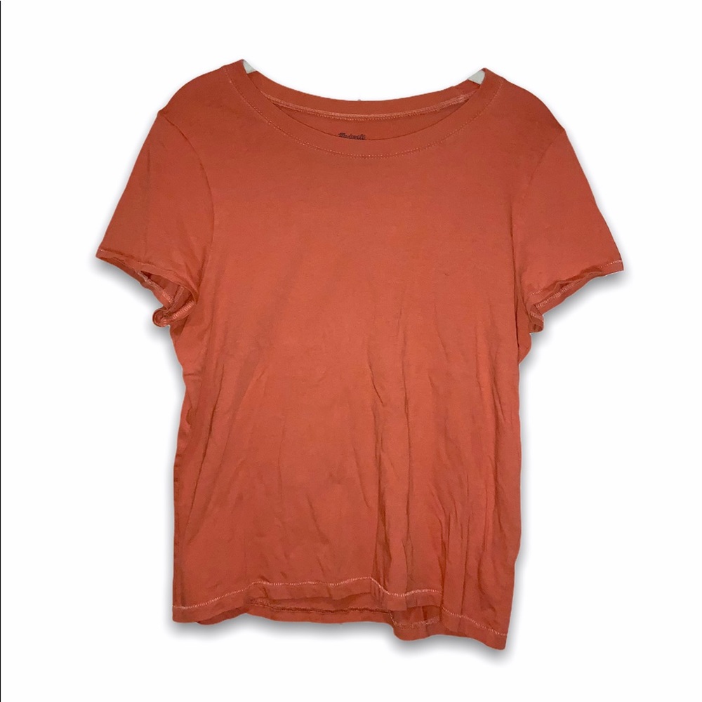 Orange Madewell T-shirt